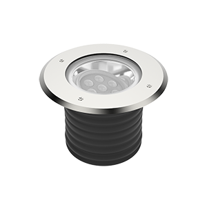 Светодиодный светильник VARTON архитектурный Plint диаметр 210 мм 16 Вт 4000 K IP67 линзованный 10х60 градусов